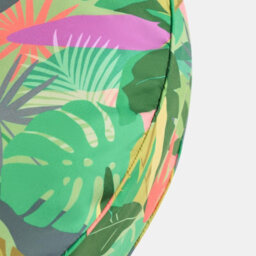 Ohs Palm Print Round Outdoor Garden Cushion Water Resistant - thumbnail 6
