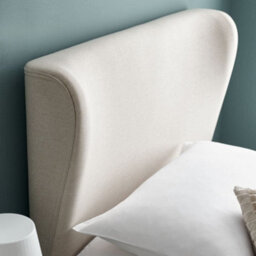 Una Warm Stone Fabric Guest Bed With Trundle - 3Ft Single - thumbnail 4