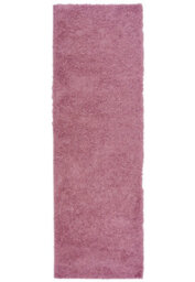 Melrose Venus Shaggy Blush Pink High Pile Runner Rug 067/200Cm - thumbnail 2