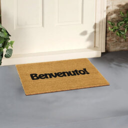 Artsy Doormats Benvenuto Doormat - Regular 60X40Cm - thumbnail 1