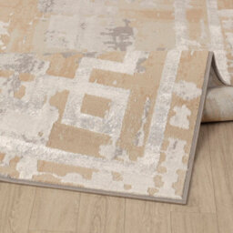 Livabliss Lustro-Abstract Beige Grey Off-White Modern Marble Living Dining Bedroom Rug 120 X 170 Cm Easy Care, Non Shedding - thumbnail 4