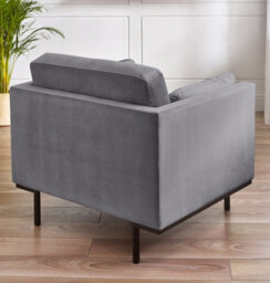Furniturebox Uk 4X Milan Cappuccino Beige Hatched Faux Leather Dining Chairs Gold Legs - thumbnail 3