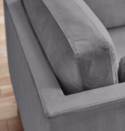 Furniturebox Uk 4X Milan Cappuccino Beige Hatched Faux Leather Dining Chairs Gold Legs - thumbnail 5