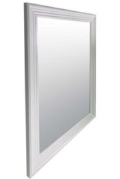 Mirroroutlet New Modern Bright White Wall Mirror 3Ft6 X 2Ft6 (1060 X 756mm) - thumbnail 3