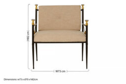Orsina Glamorous Design Lounge Chair, Comfortable Occasional Arm Chair For Livingroom, Stylish Accent Armchair - thumbnail 8