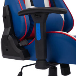 Rg-Pro Gaming Office Chair With High Back, Padded Support & Adjustable Height - Blue - thumbnail 5