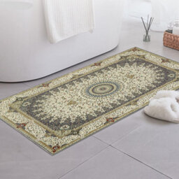 Ameha Willow Grey Cashmere Small Rugs 40X60 Cm Living Room Bedroom Doormats For Entrance Mats - thumbnail 1