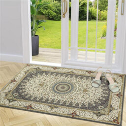 Ameha Willow Grey Cashmere Small Rugs 40X60 Cm Living Room Bedroom Doormats For Entrance Mats - thumbnail 6
