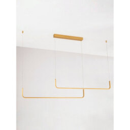 Luminosa Lighting Luminosa Strita Bar Pendant Ceiling Light Brass Gold Triac Dimmable Led 40W 2856Lm 3000K - thumbnail 3