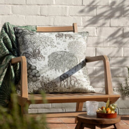 Morris & Co The Brooke Printed Outdoor Cushion Cover - thumbnail 5