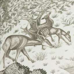 Morris & Co The Brooke Printed Outdoor Cushion Cover - thumbnail 3