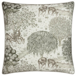 Morris & Co The Brooke Printed Outdoor Cushion Cover - thumbnail 1