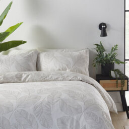 Fusion Matteo Botanical Print Natural Duvet Cover Set - thumbnail 5