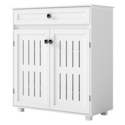 Levede Shoe Cabinet 4-Tier Door Entryway Storage Rack Organizer Cupboard - thumbnail 3
