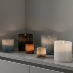 Blomus Saga Lantern Candle Holder L - White - thumbnail 5