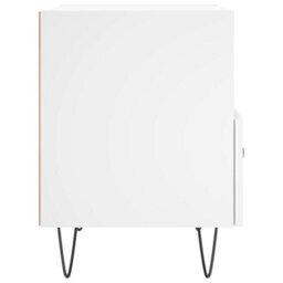 Berkfield Bedside Cabinets 2 Pcs White 40X35X47.5 Cm Engineered Wood - thumbnail 8