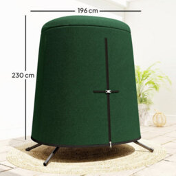 Green 196 X 230 Cm Hanging Egg Chair Cover - thumbnail 2