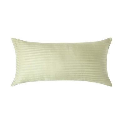 Homescapes Sage Green Continental Egyptian Cotton Pillowcase 330 Tc, 40 X 80 Cm - image 1