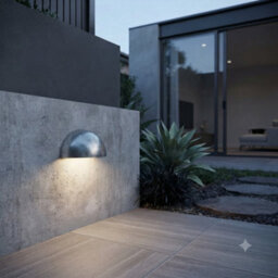 Nordlux Scorpius Outdoor Galvanized Steel Wall Light Coastal/marine Safe Silver,mains - thumbnail 6