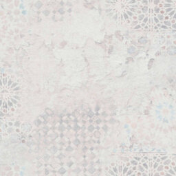 As Creation Bricoflor Floral Distressed Effect Wallpaper Tile Design In Grey, Purple Non-Woven 10.05 X 0.53 M - thumbnail 1