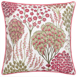 Wylder Ophelia Floral Jacquard Feather Filled Cushion - thumbnail 2