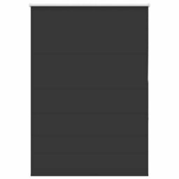 Berkfield Roller Blind Blackout Black 95X150 Cm Fabric Width 90.7 Cm Polyester - thumbnail 2
