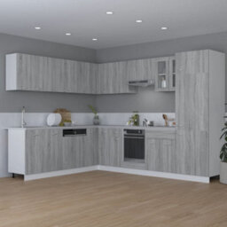 Vidaxl Hanging Cabinet Lyon Grey Sonoma 80X31X60 Cm Engineered Wood - thumbnail 3