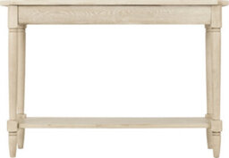 Seconique Chantilly Console Table Distressed Antique Cream Effect - thumbnail 6