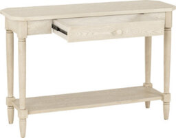 Seconique Chantilly Console Table Distressed Antique Cream Effect - thumbnail 3
