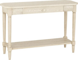 Seconique Chantilly Console Table Distressed Antique Cream Effect - thumbnail 2