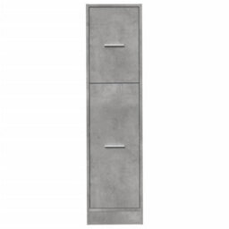Walplus Apothecary Cabinet Concrete Grey 30X41X118 Cm Engineered Wood - thumbnail 5