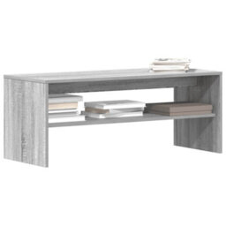Walplus Tv Cabinet Grey Sonoma 100X40X40 Cm Engineered Wood - thumbnail 1
