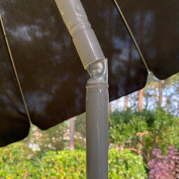 Selections Garden Parasol For 6 Piece Metal Patio Furniture Sets - thumbnail 3