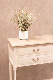 Orsina Console Table For Hallway, Pine Wood Hallway Table For Home Office Décor, Wood Table With 4 Drawers - thumbnail 6