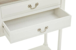Orsina Console Table For Hallway, Pine Wood Hallway Table For Home Office Décor, Wood Table With 4 Drawers - thumbnail 9