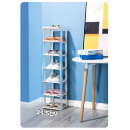 Shoe Rack Tall Storage Shelf Unit Cabinet Organiser Footwear Stand - thumbnail 7