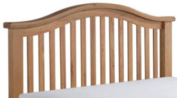 Save On Goods UK 6Ft Super King Real Oak,chunky, Curved, Solid,strong,wood Bed Frame.low Foot End Wooden Bedstead - thumbnail 3