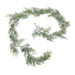 Hill Interiors Pine Cone Garland White/green (One Size)