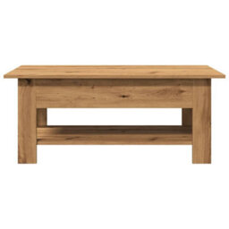 Berkfield Coffee Table Artisan Oak 102X55X42 Cm Engineered Wood - thumbnail 4