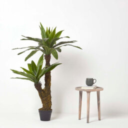 Homescapes Artificial Green Handcrafted Bird's Nest Fern In Pot, 120 Cm - thumbnail 6