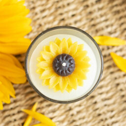 You Are My Sunshine Candle With 3D Sunflower - thumbnail 2