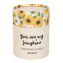 You Are My Sunshine Candle With 3D Sunflower - thumbnail 5