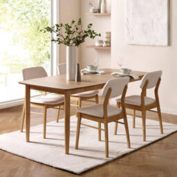 Oakham Sorella Premium White Boucle Upholstered Dining Chairs - Set Of 2 - thumbnail 7