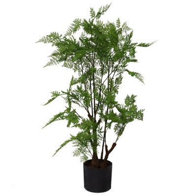 Leaf Artificial Natural Moss Base Fern Foliage Plant 90Cm - image 1
