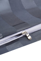 Living And Home Queen Polyester Satin Stripe Sheet Set (Quilt Not Included) - thumbnail 4