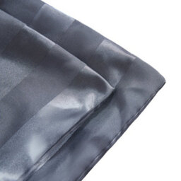 Living And Home Queen Polyester Satin Stripe Sheet Set (Quilt Not Included) - thumbnail 5