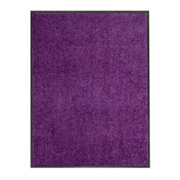 Floordirekt Use&wash Velour Dirt Trapper Entrance Mat Absorbent Non Slip Back Home Business Hallway Purple 120 X 300 Cm - thumbnail 2