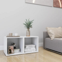 Berkfield Tv Cabinets 2 Pcs White 37X35X37 Cm Engineered Wood - thumbnail 7