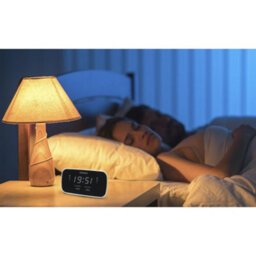 Aiwa Cru-19 Black Digital Dual Alarm Clock - thumbnail 4