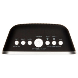 Aiwa Cru-19 Black Digital Dual Alarm Clock - thumbnail 3